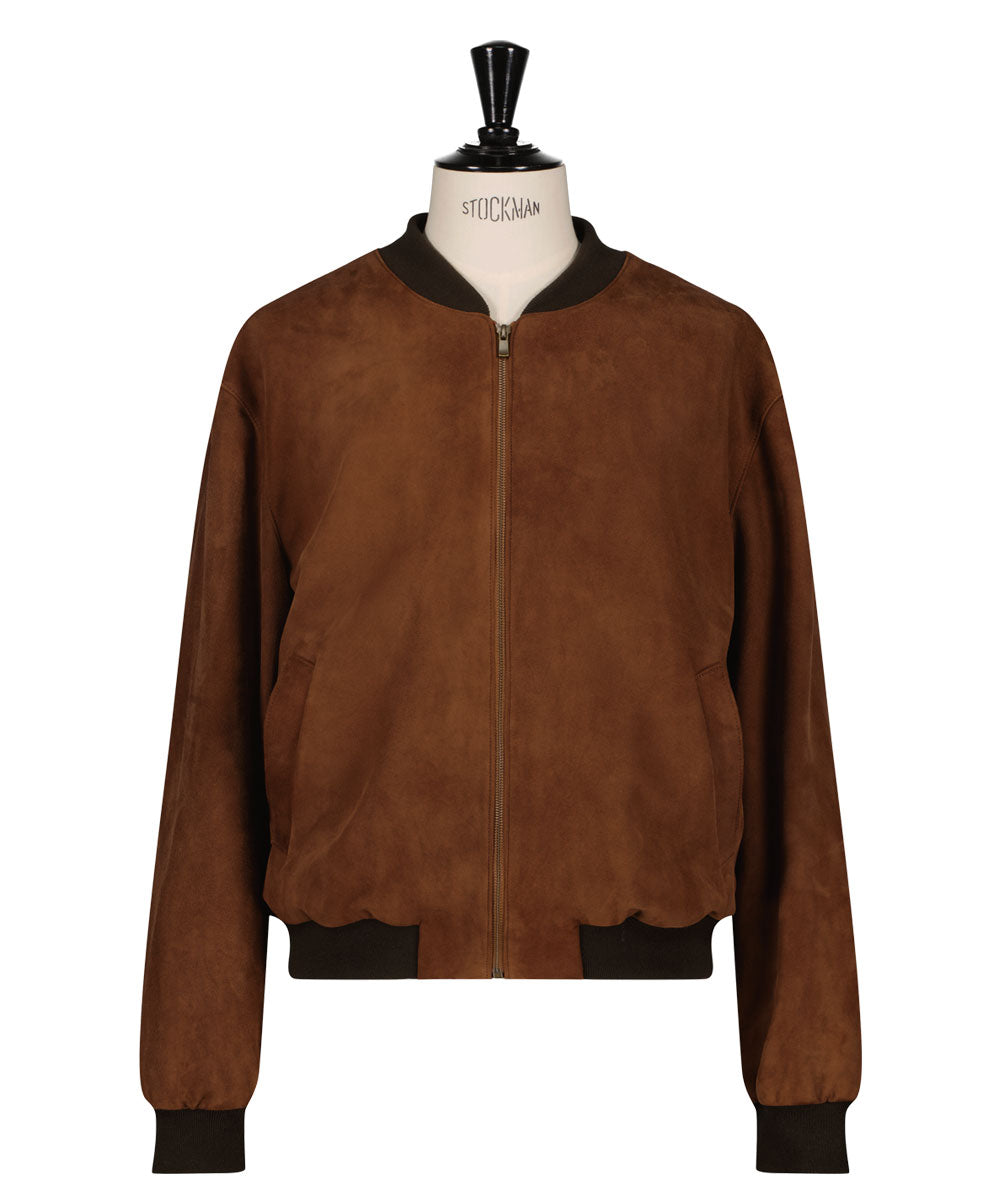 Jimmy chèvre velours marron Berteil