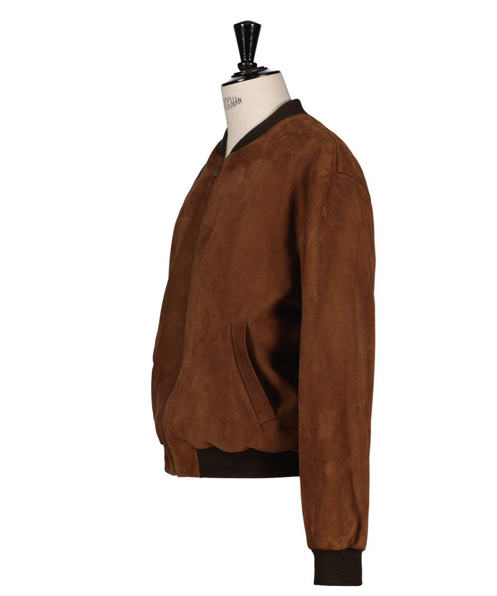Jimmy chèvre velours marron Berteil