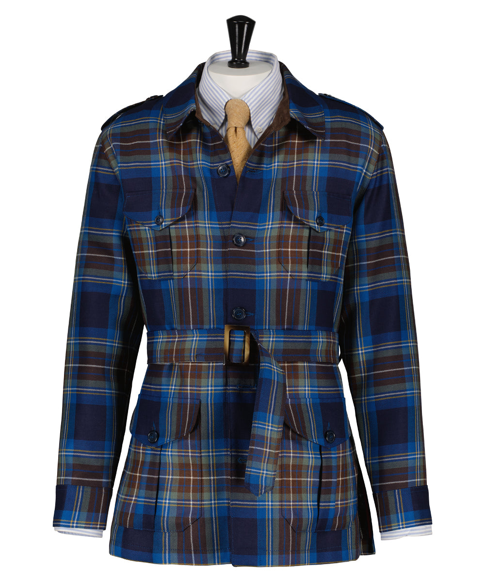 Veste Outdoor Saharienne 4 P. Ceinture Doublée Pinkerton Berteil