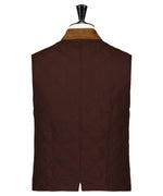 Gilet matelassé marron Berteil