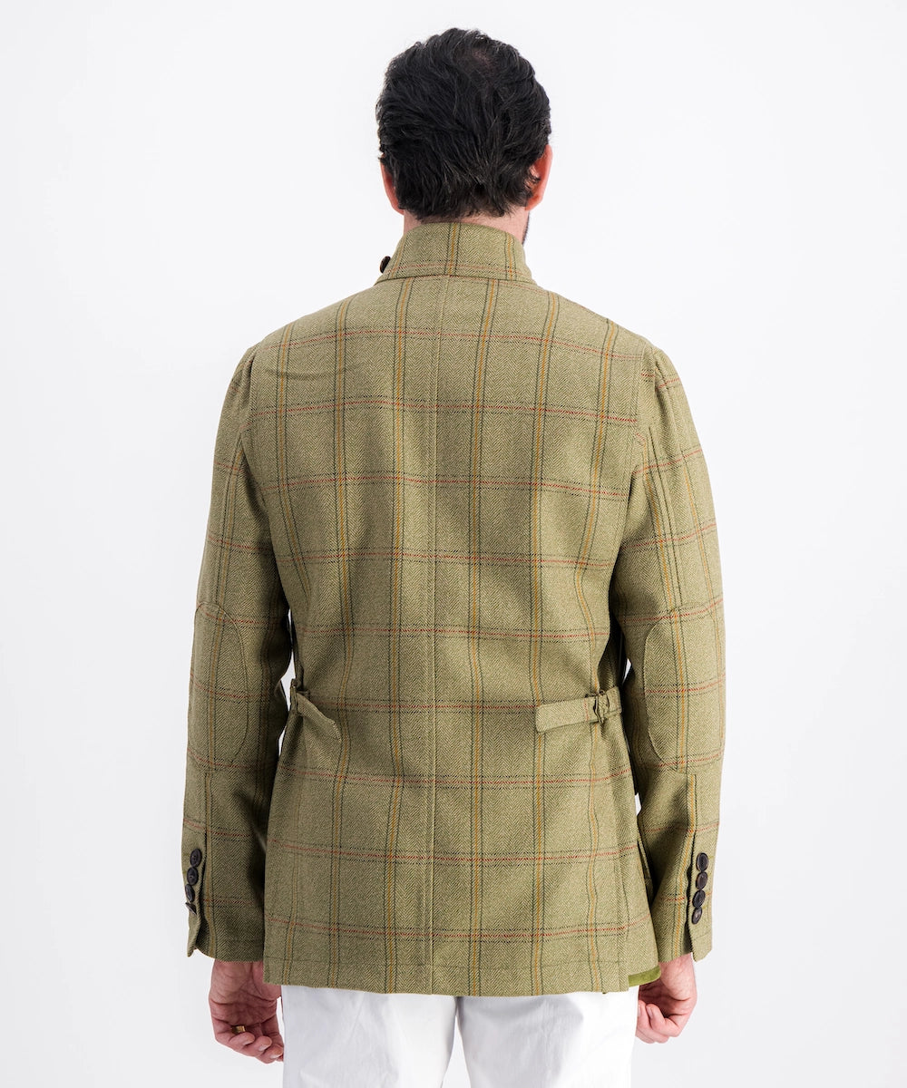 Veste 100% laine foulée