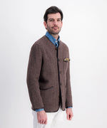 Veste inspirée de la canadienne de longueur ¾ en laine