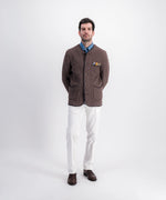 Veste inspirée de la canadienne de longueur ¾ en laine