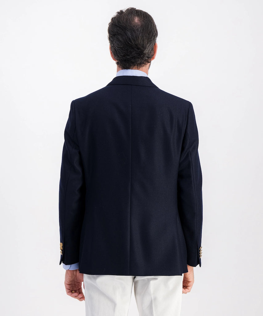 Blazer droit en laine