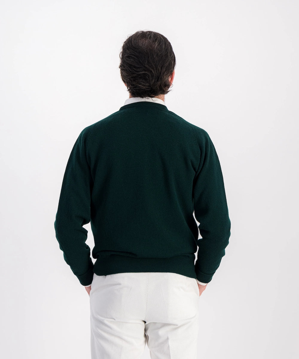 Pull col rond 100% laine d'agneau