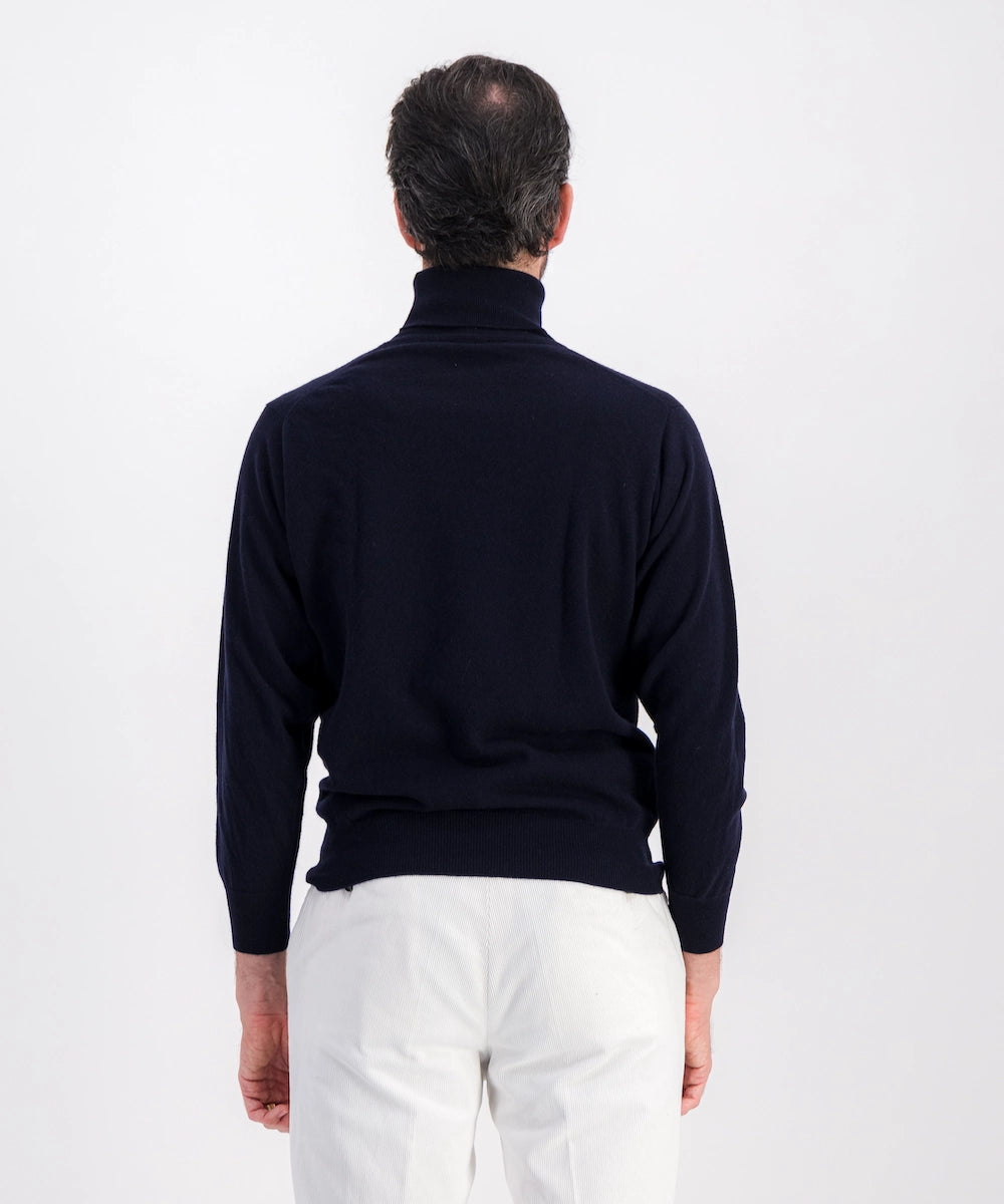 Pull Col Roulé 100% geelong (laine d'agneau 1ère tonte)