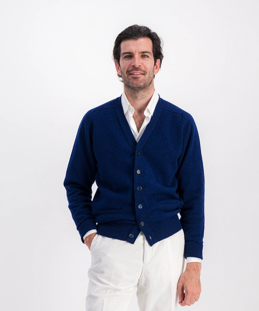 Cardigan 100% laine d'agneau