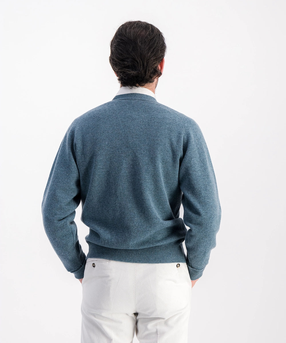 Cardigan 100% laine d'agneau