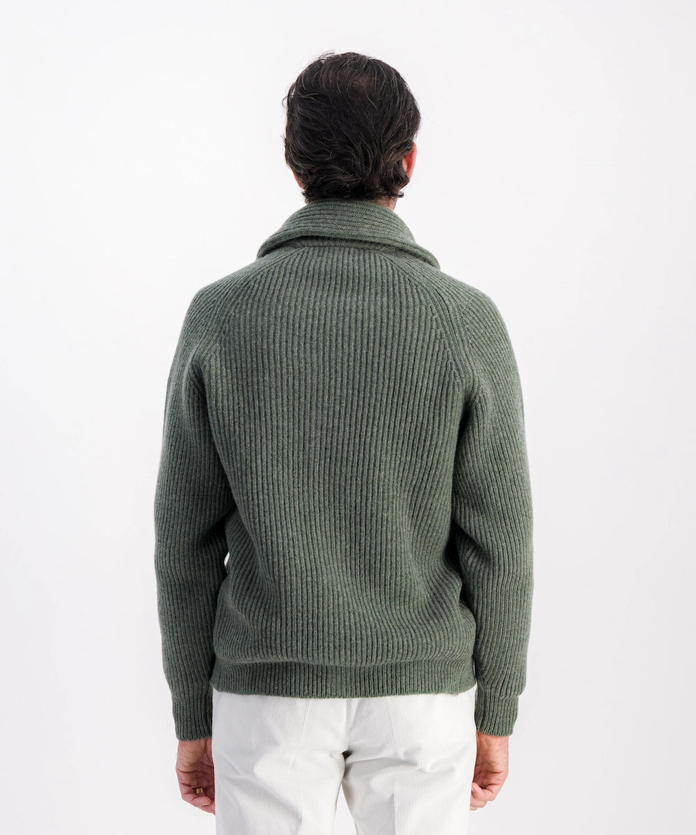 Cardigan 100% laine d'agneau