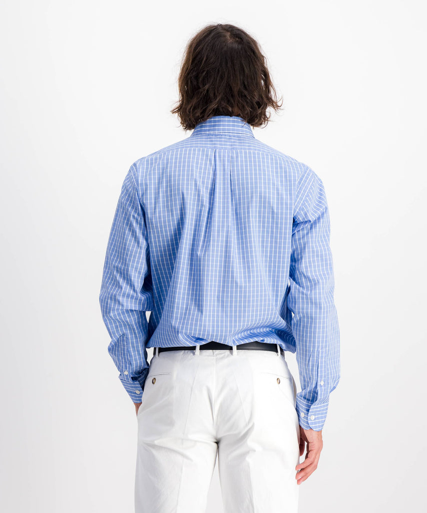 Chemise Regular Col Boutonné Poignet Simple Berteil