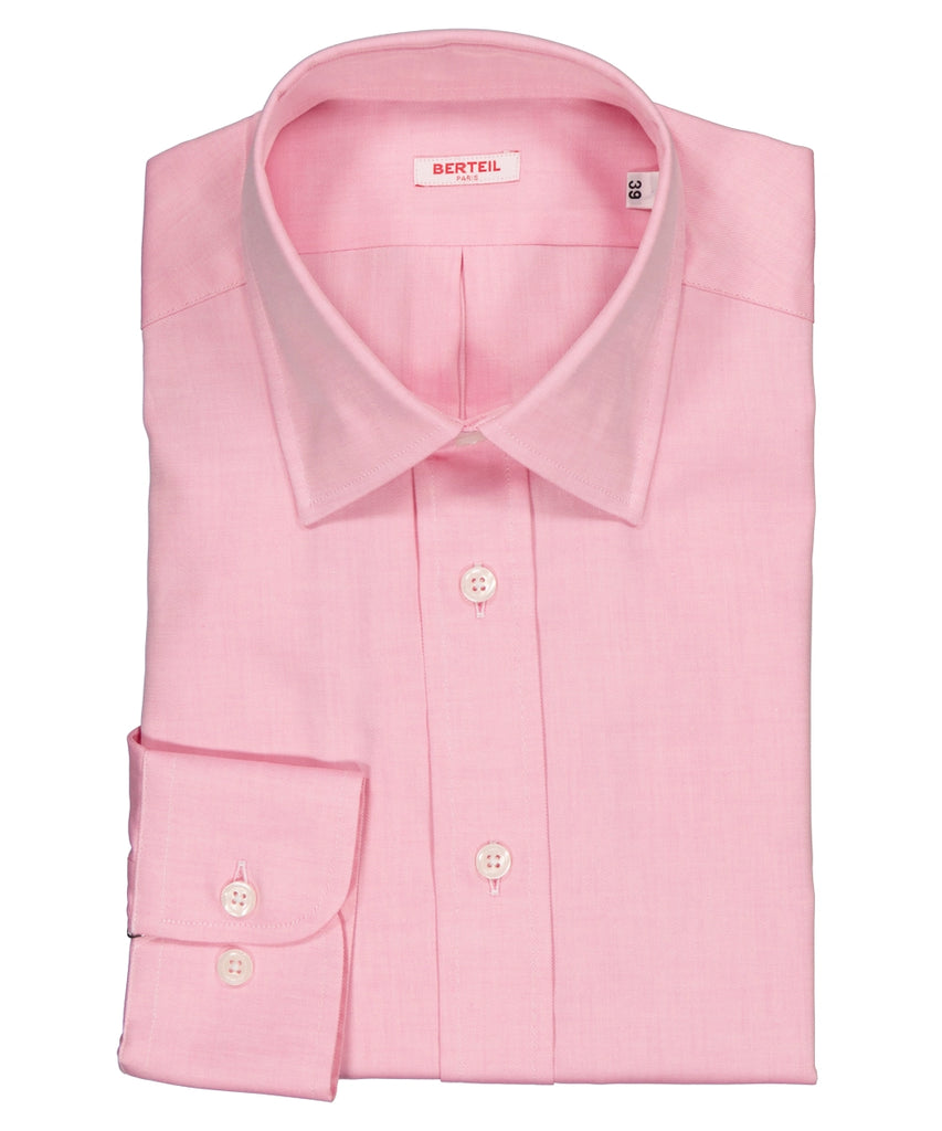 Chemise col ville avec poignets simples