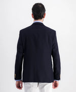 Blazer droit  coupe traditionnelle 100% laine