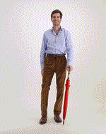 Pantalon en velours à moyennes côtes 
