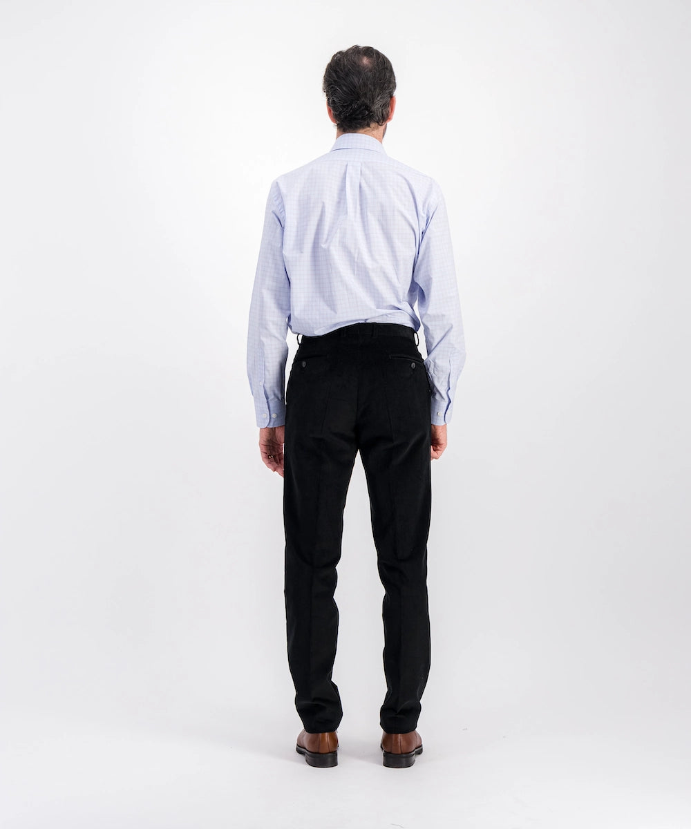 Pantalon en velours à fines côtes