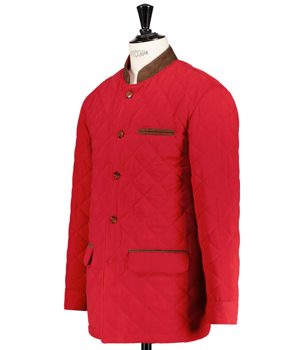 Veste Alexander matelassée rouge Berteil