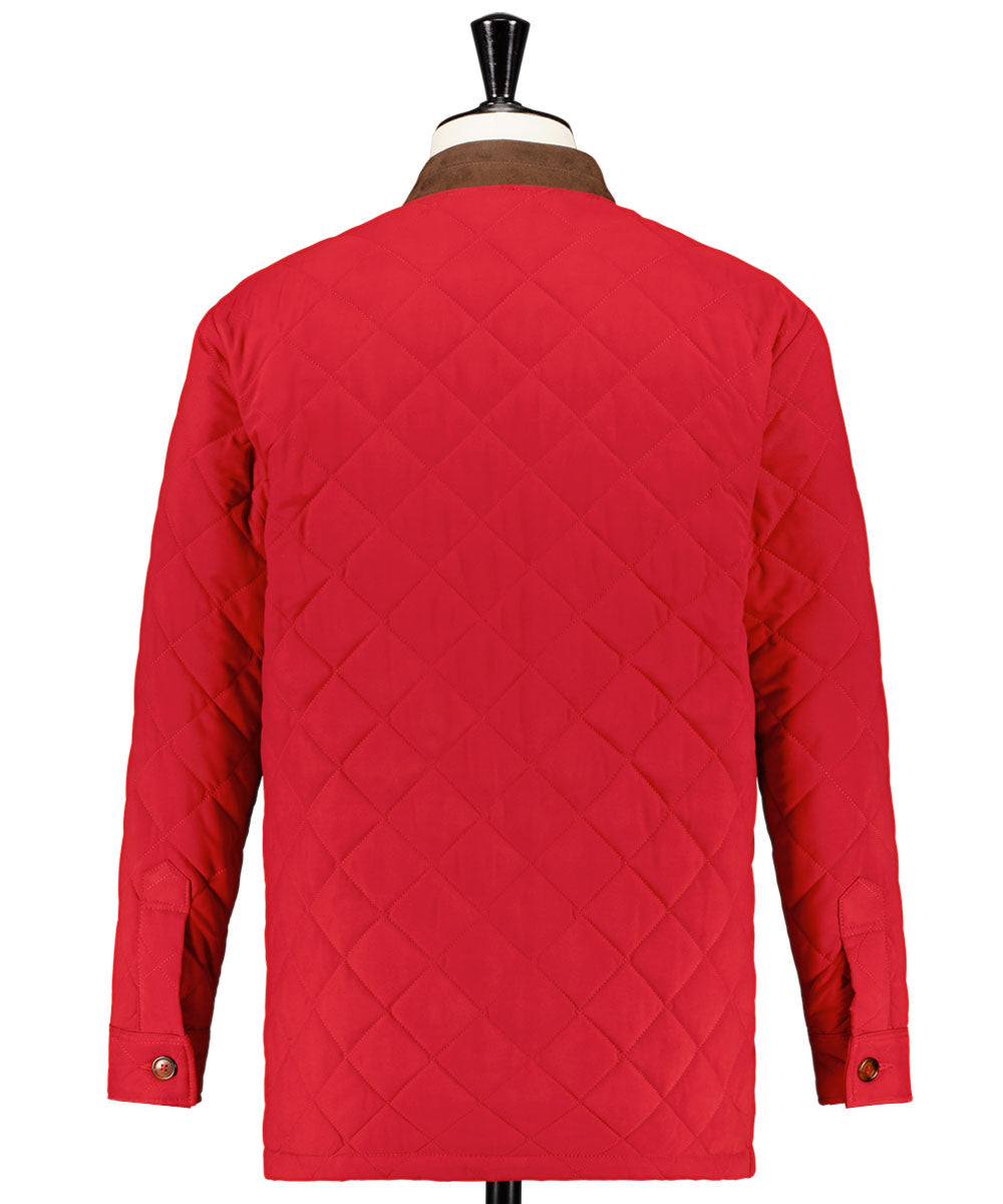 Veste Alexander matelassée rouge Berteil