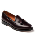 Alden - Mocassin à pampilles bordeaux Berteil