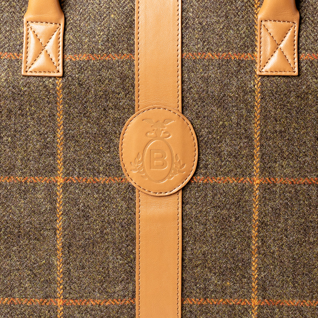 Weekender Tweed-Cuir beige berteil