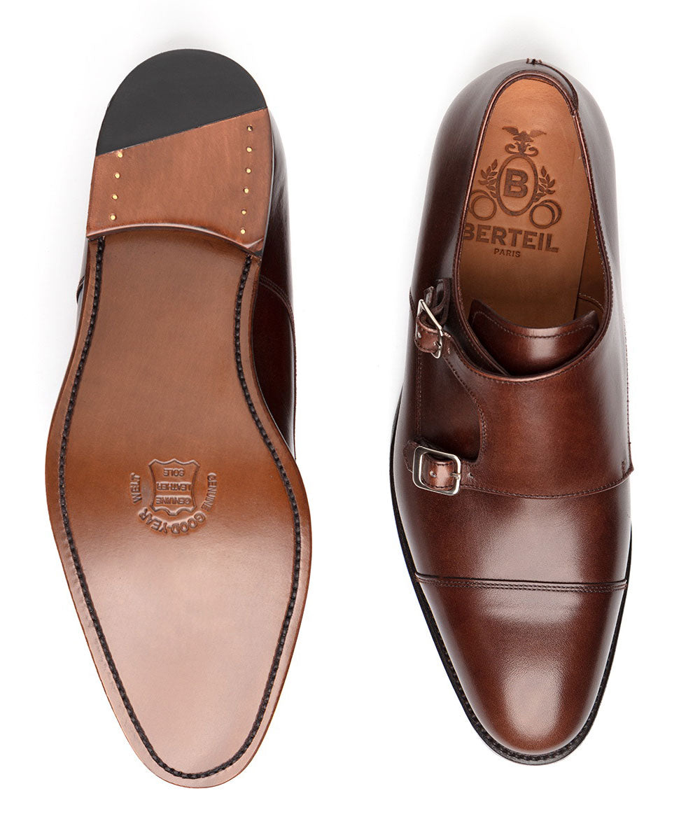 Derby doubles boucles marron