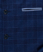 Veste alexander en laine bleu nuit 