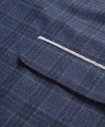 Veste alexander en laine bleu nuit 