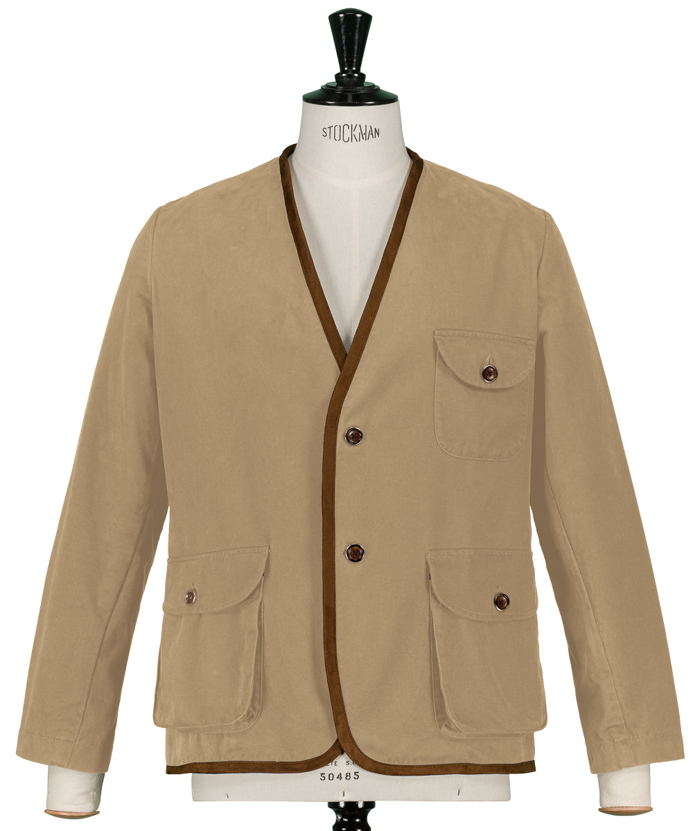 Veste décontractée sans col
