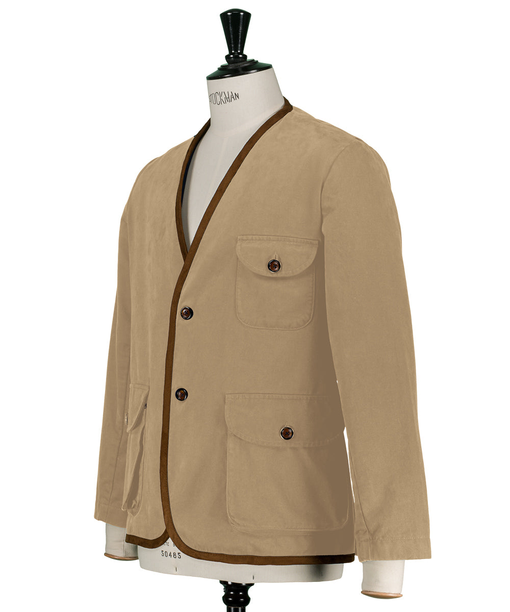 Veste décontractée sans col