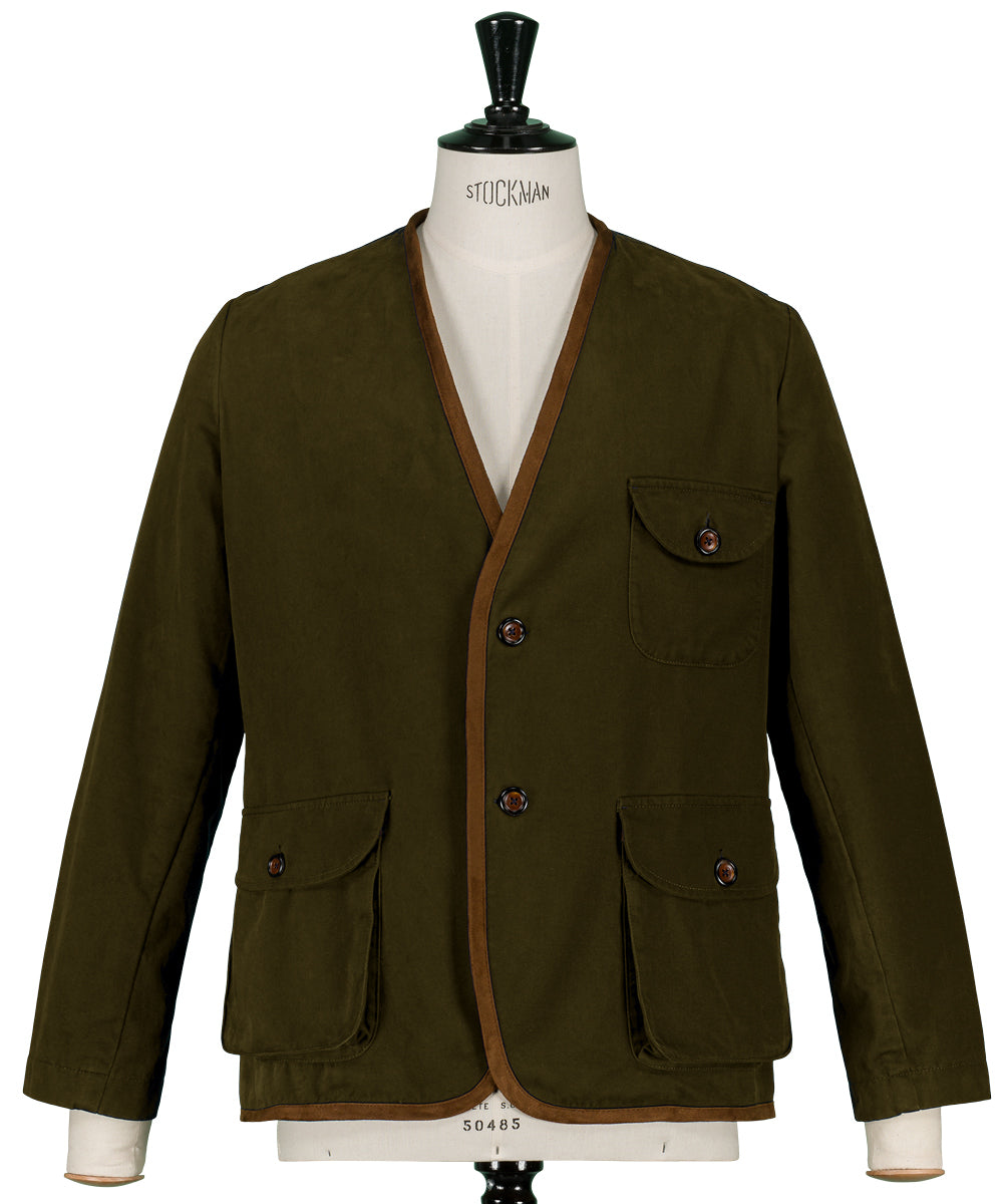Veste décontractée sans col