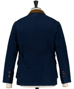 Veste outdoor avec un col téba à revers en velours