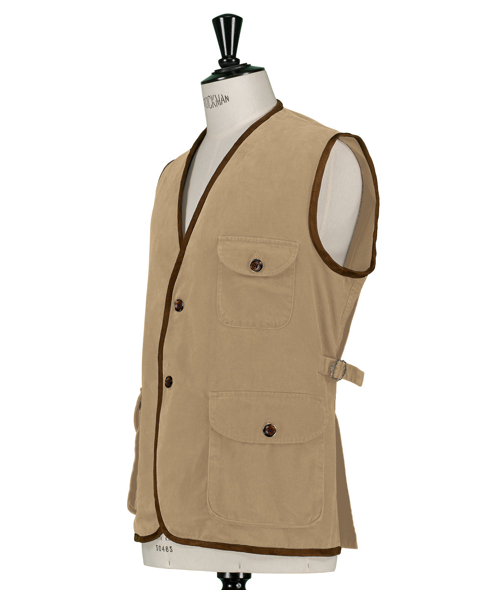 Veste outdoor sans col et sans manches