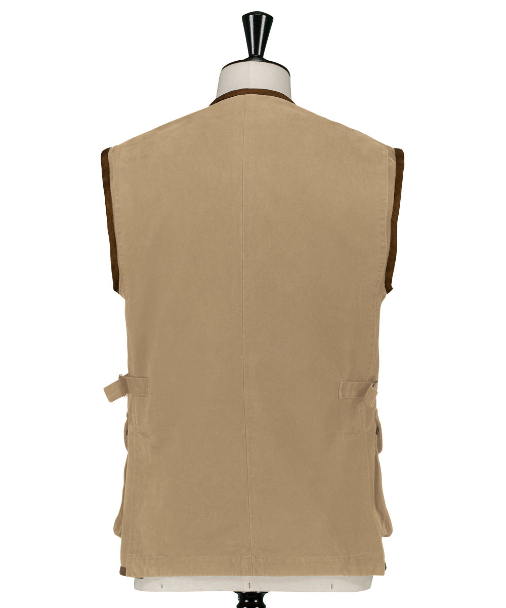 Veste outdoor sans col et sans manches