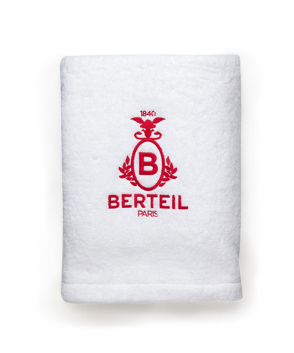 Serviette de bain blanche