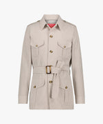 Veste kenya en Seersucker rayé