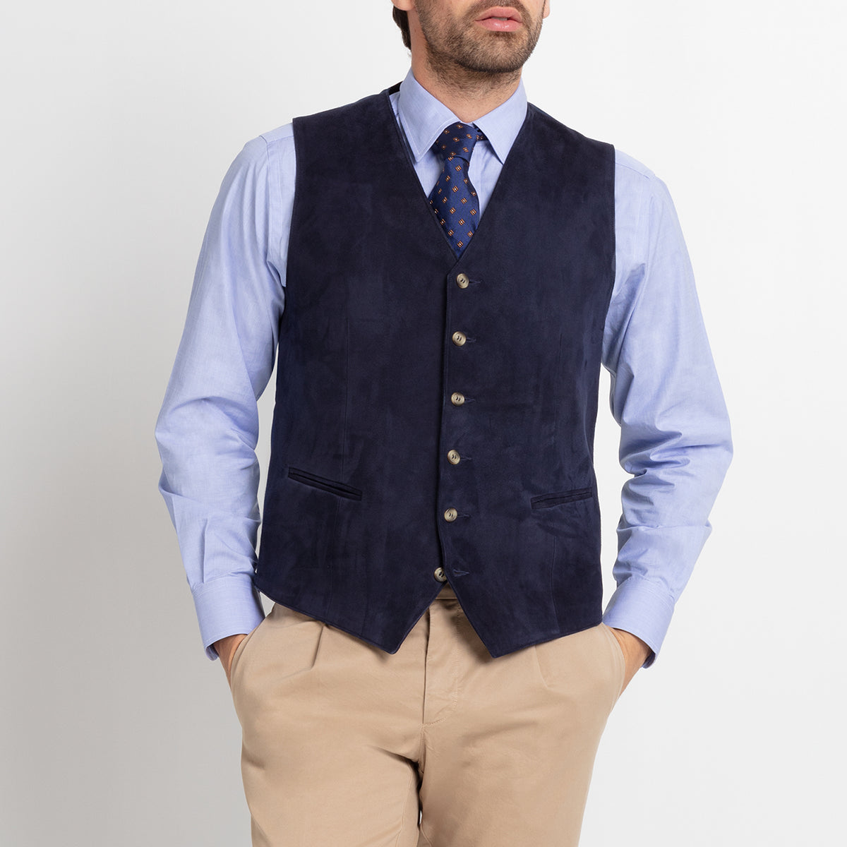 Gilet Tailleur Droit Formel Berteil