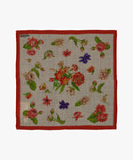 Pochette en laine de yack herbier écrue Berteil