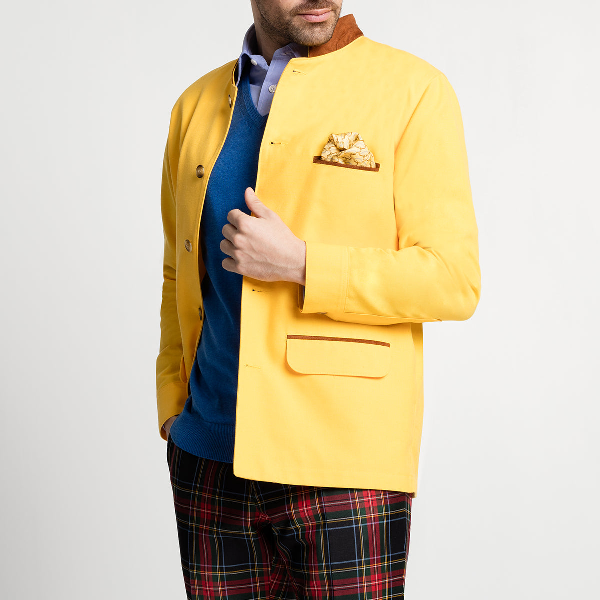 Veste Outdoor A. Destructurée 2 P. Passepoilées Rabat Alex Berteil