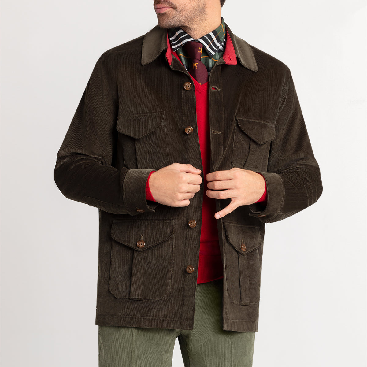 Veste Outdoor F. Destructurée 4 P. Soufflet Timber Berteil