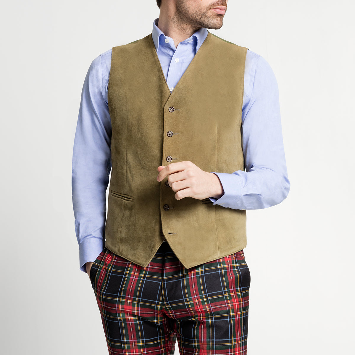 Gilet Tailleur Droit Formel Berteil