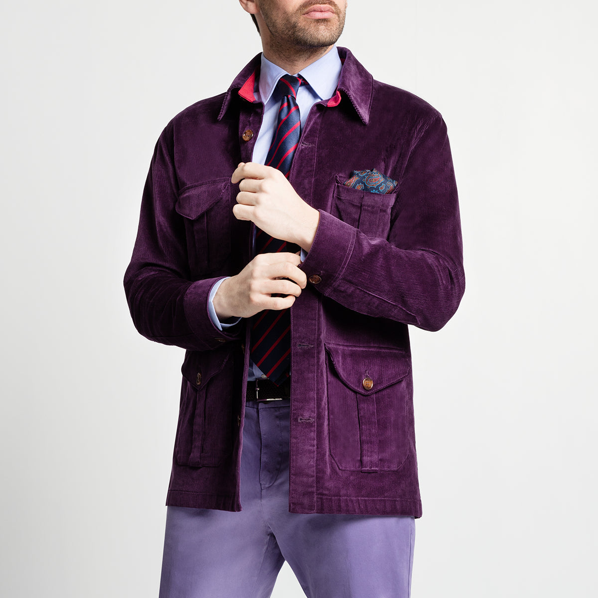 Veste Outdoor F. Destructurée 4 P. Soufflet Timber Berteil