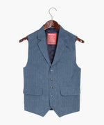 Gilet Tailleur Droit Fantaisie Berteil