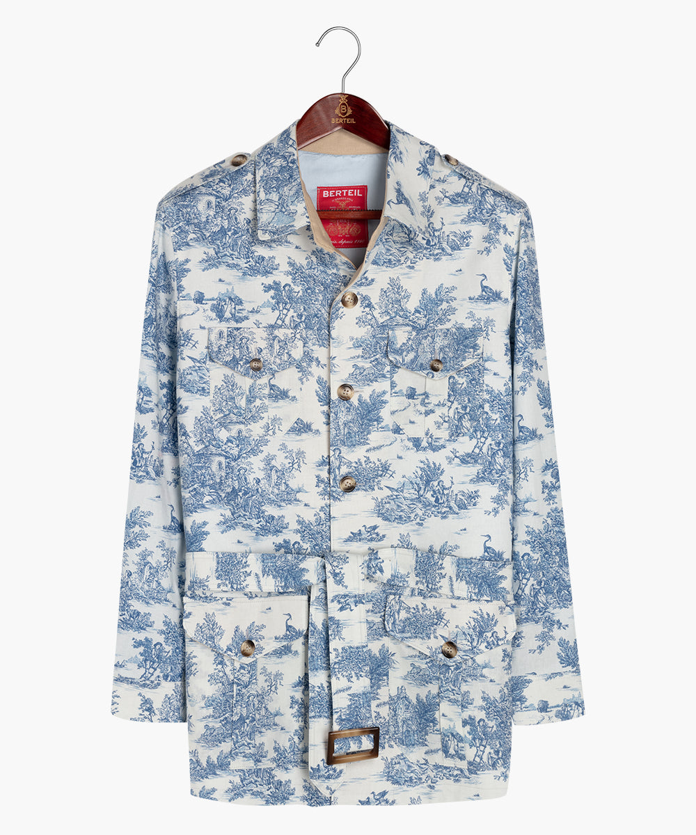 Veste Outdoor Saharienne 4 P. Ceinture Kenya/Kalahari Berteil