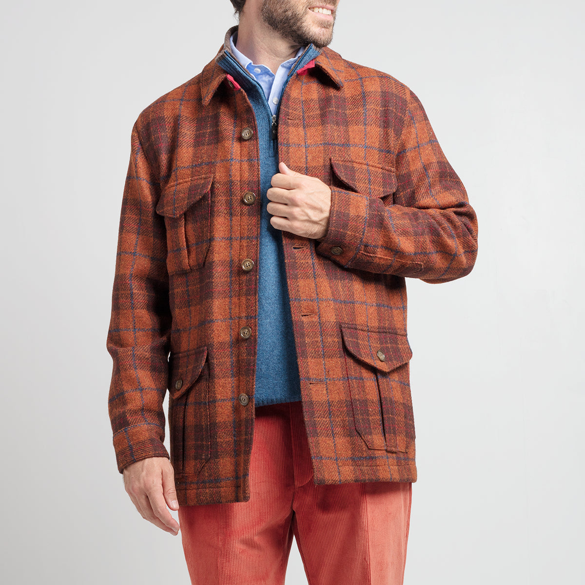 Veste Outdoor F. Destructurée 4 P. Soufflet Timber Berteil
