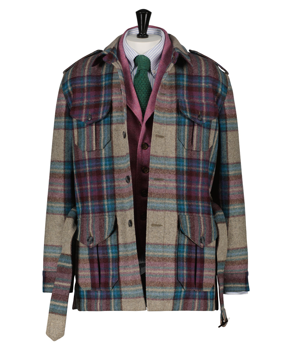 Veste Outdoor Saharienne 4 P. Ceinture Kenya/Kalahari Berteil